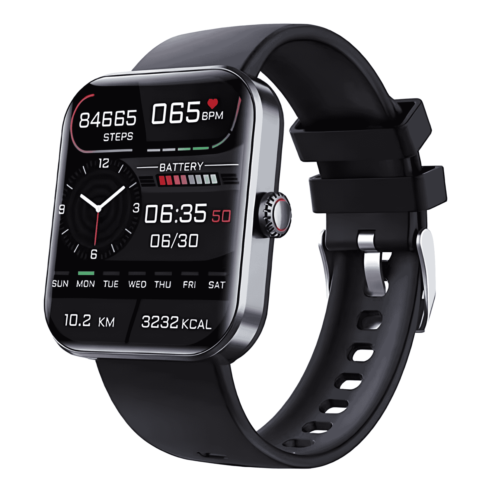 Smartwatch med avanceret sundhedsovervågning