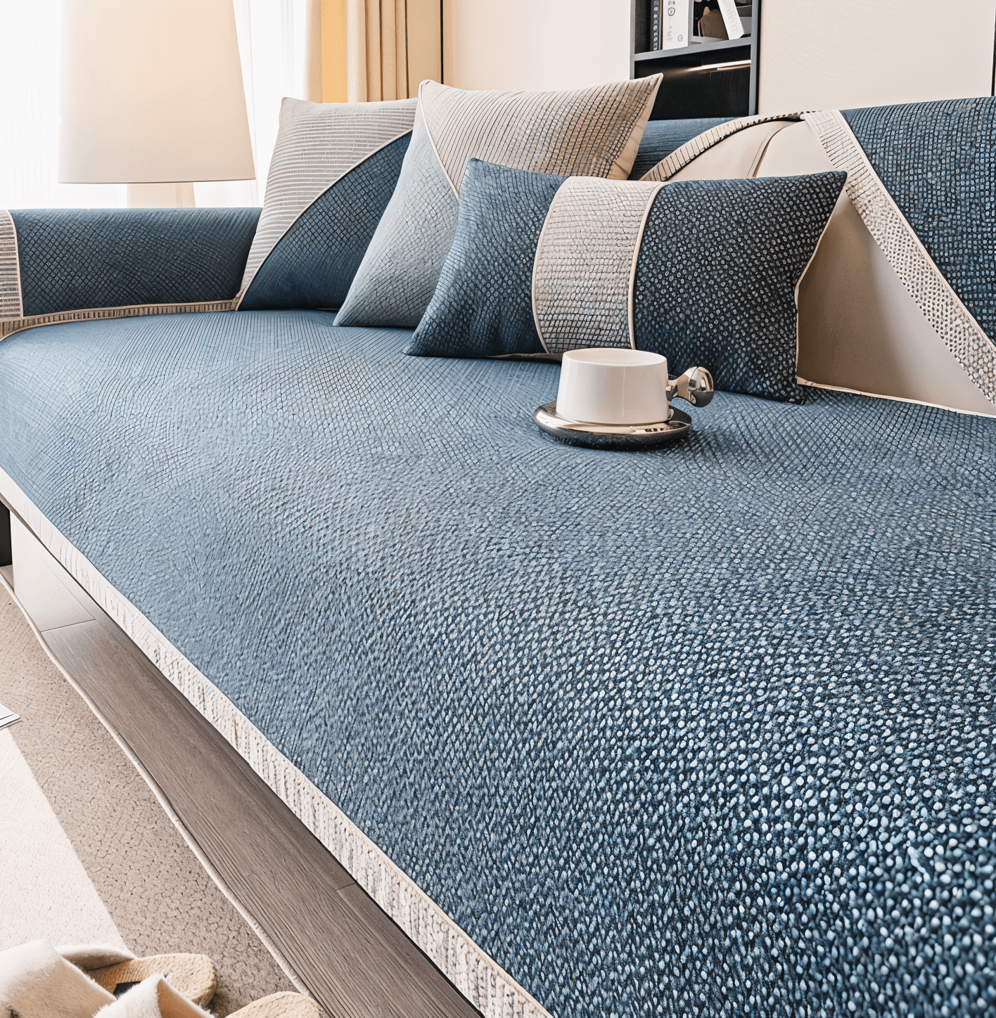 Sofabetræk med Skridsikker Design