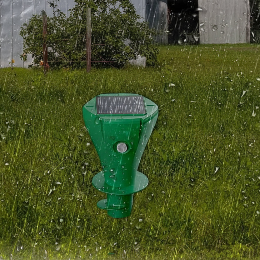 Solar Mole Repeller til Have og Græsplæne