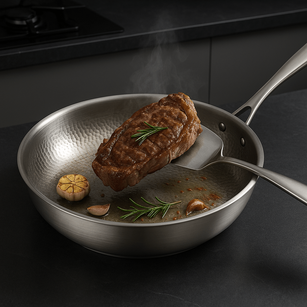 Stegepande til alle komfurer med non-stick belægning