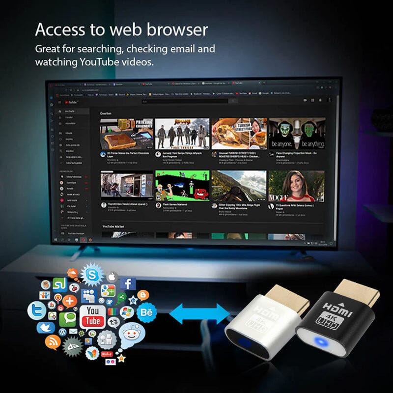 TV Streaming Enhed med HDMI Teknologi