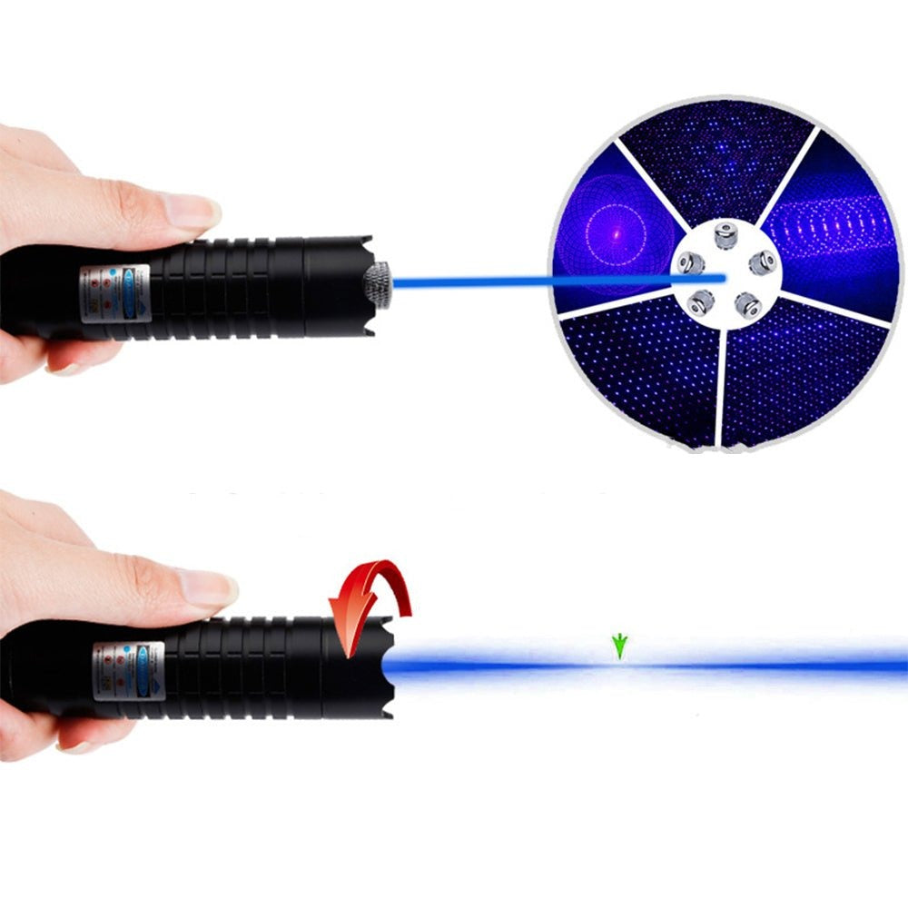Taktisk Laserlygte med Justerbart Fokus