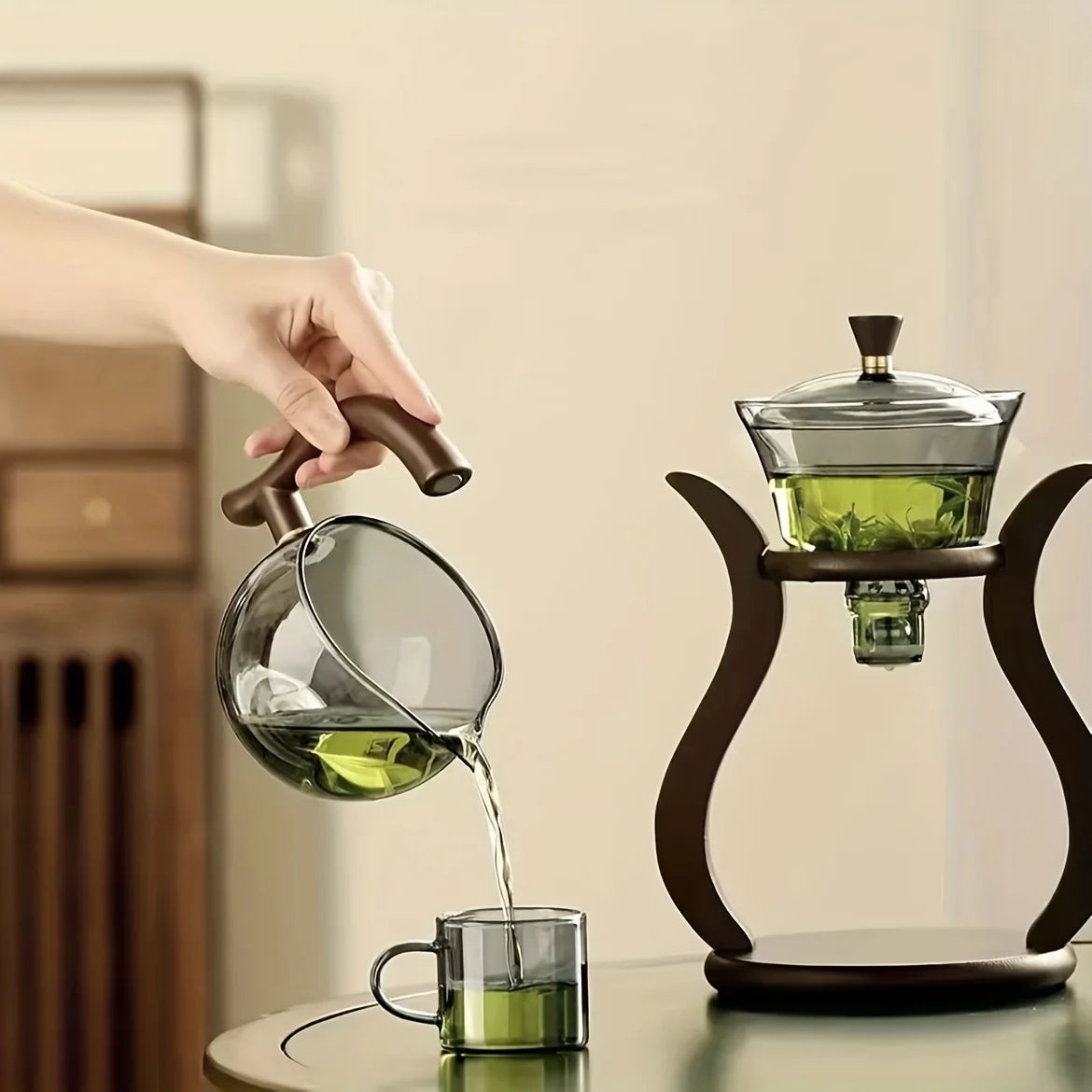 Teapot Sæt med Magnetisk Dropper og Infuser til Te-elskere