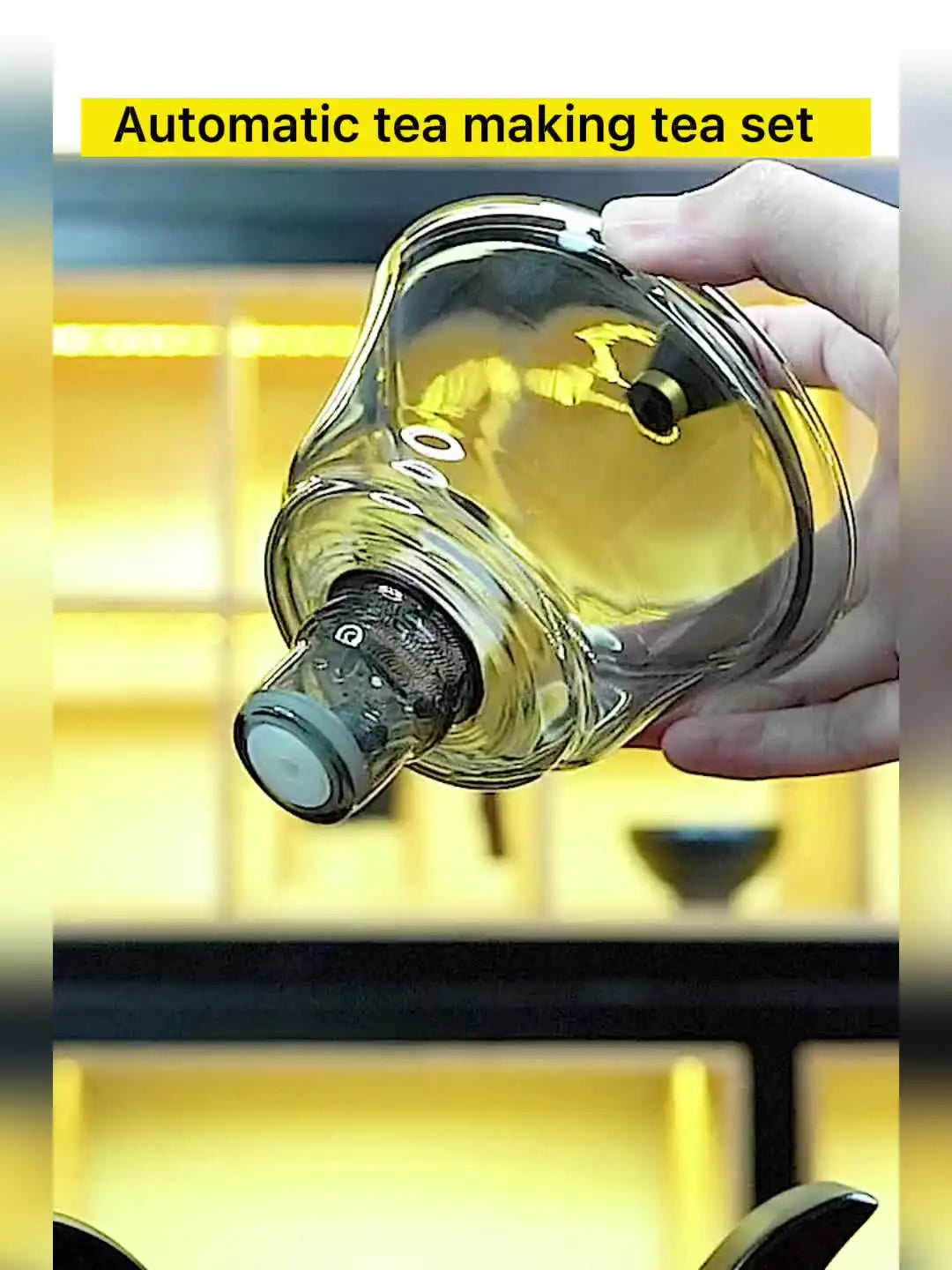 Teapot Sæt med Magnetisk Dropper og Infuser til Te-elskere