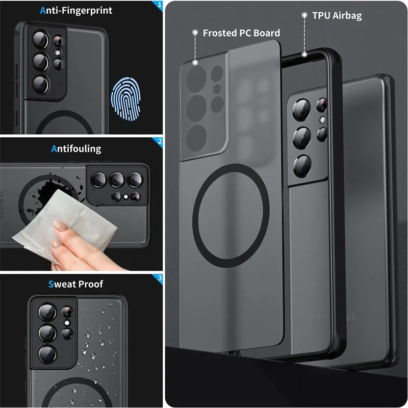 Telefoncover til Samsung Galaxy S25 S24 S23 Ultra Plus