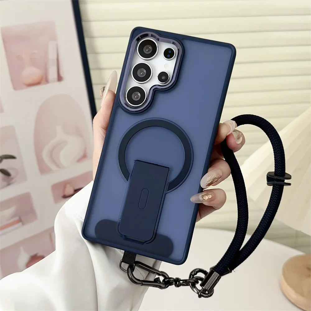 Telefoncover til Samsung Galaxy S23, S24,S25 S26 Ultra, Plus S26 med Lanyard