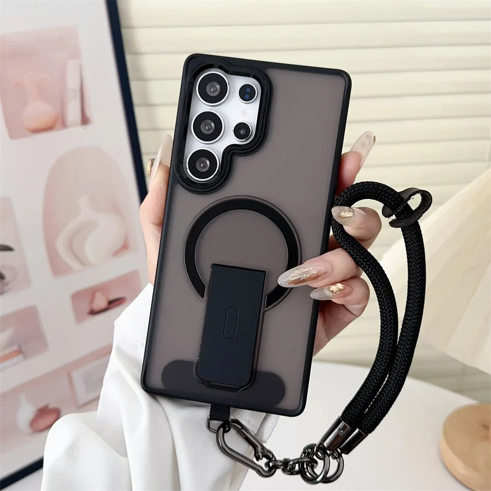 Telefoncover til Samsung Galaxy S23, S24,S25 S26 Ultra, Plus S26 med Lanyard