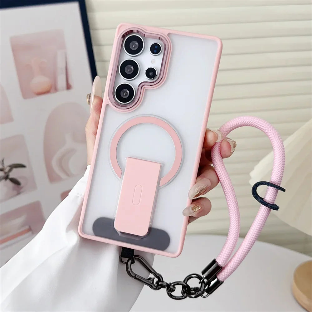 Telefoncover til Samsung Galaxy S23, S24,S25 S26 Ultra, Plus S26 med Lanyard