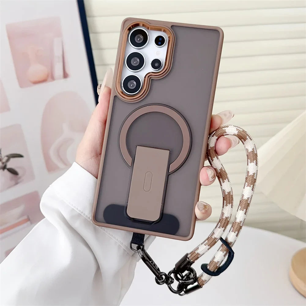 Telefoncover til Samsung Galaxy S23, S24,S25 S26 Ultra, Plus S26 med Lanyard
