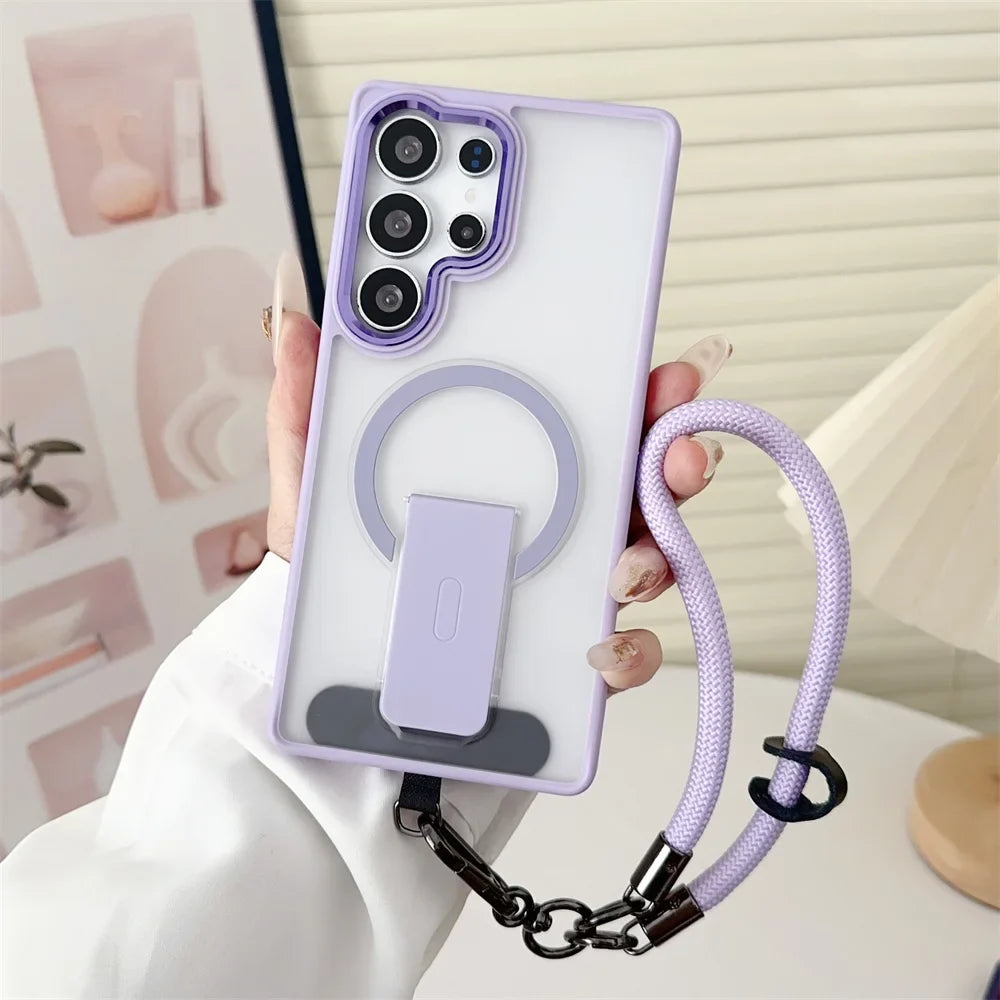 Telefoncover til Samsung Galaxy S23, S24,S25 S26 Ultra, Plus S26 med Lanyard