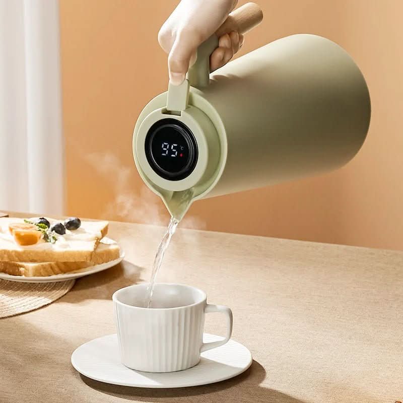 Termokande i Rustfrit Stål Minimalistisk Design
