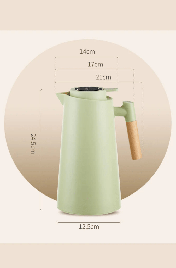 Termokande i Rustfrit Stål Minimalistisk Design