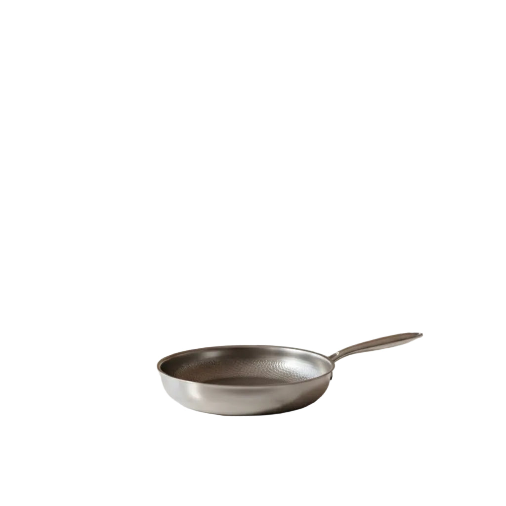 Titanium Stegepande til Induktionskogeplader Håndhamret Design