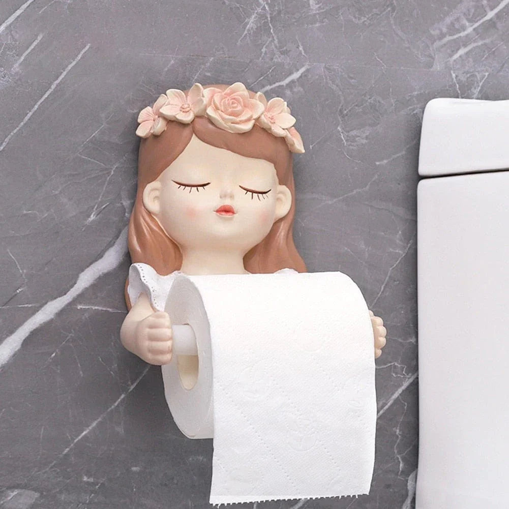 Toiletpapirholder med Fantasifuldt Design til Bad