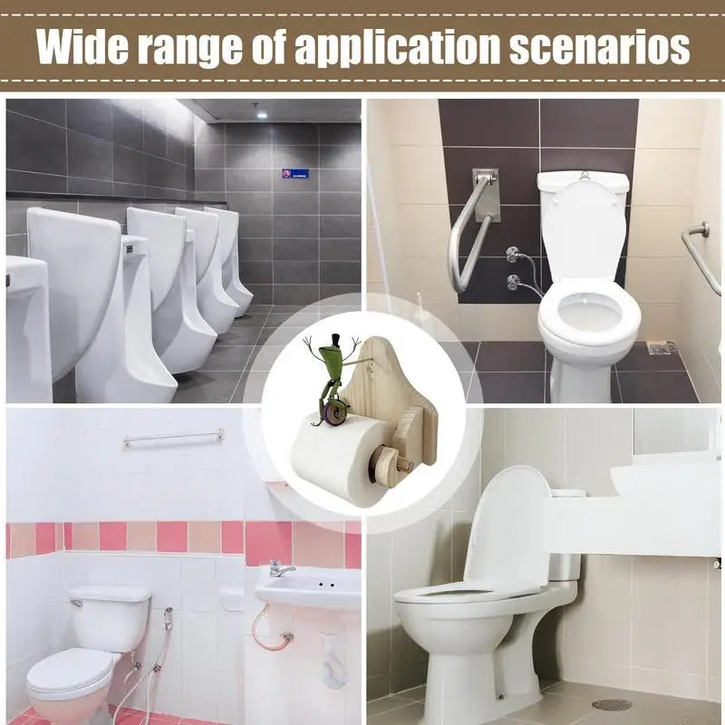 Toiletpapirholder med Frø Design
