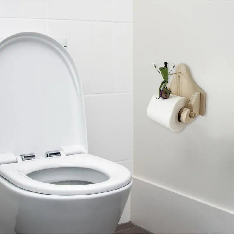 Toiletpapirholder med Frø Design