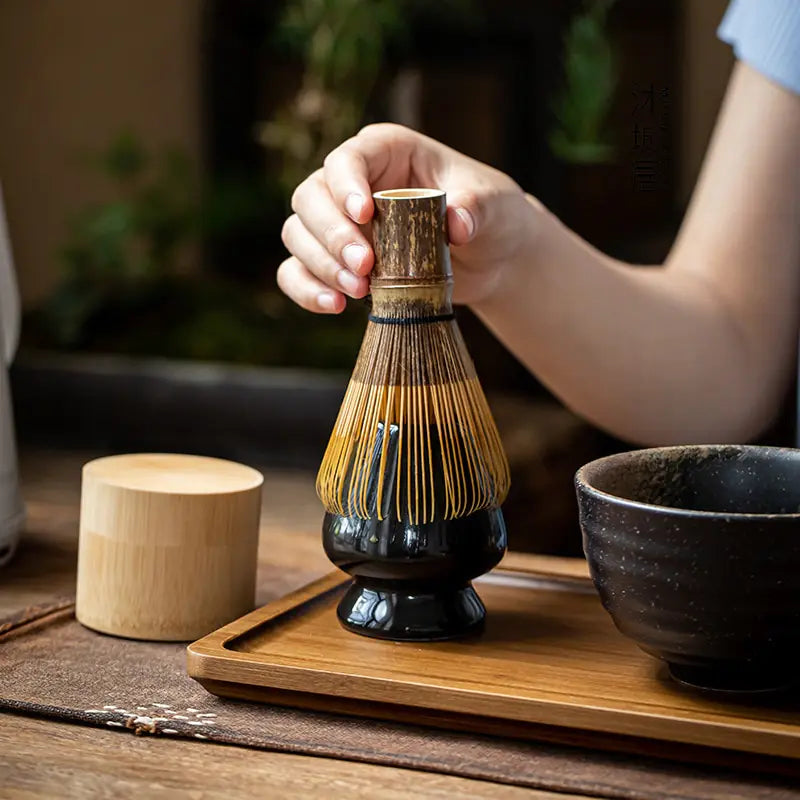 Traditionelt Matcha Gavesæt til Te Ceremonier