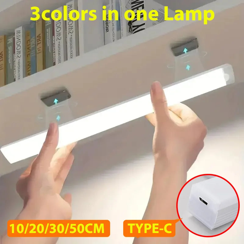 Trådløs LED-lampe med bevægelsesdetektor