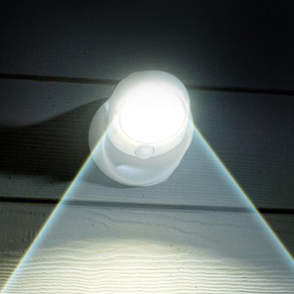 Trådløs LED-lampe med bevægelsessensor