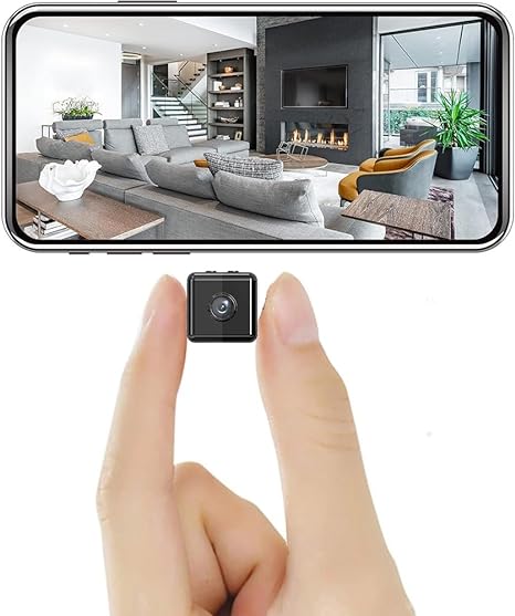 Trådløst Mini WiFi Sikkerhedskamera 1080P med App-Kontrol og Nattesyn
