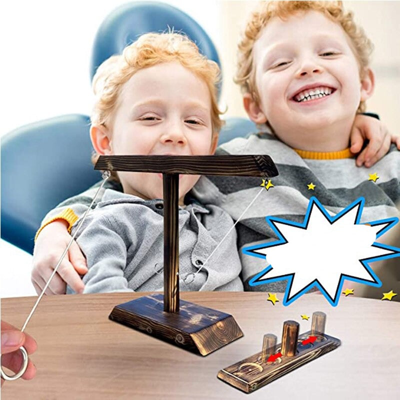 Træ Ring Toss drikkespil Legetøj