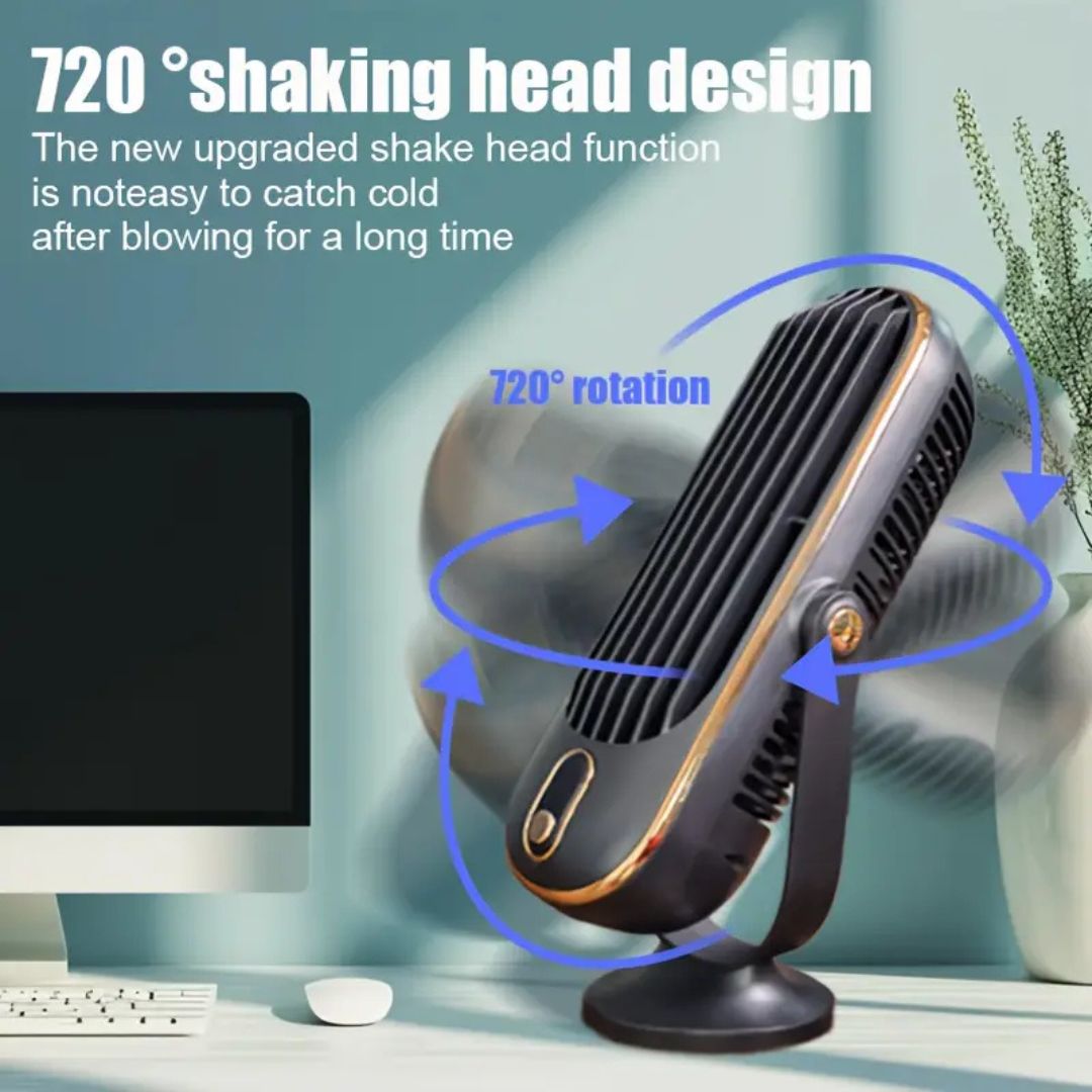 USB Desktop Fan Kompakt Design