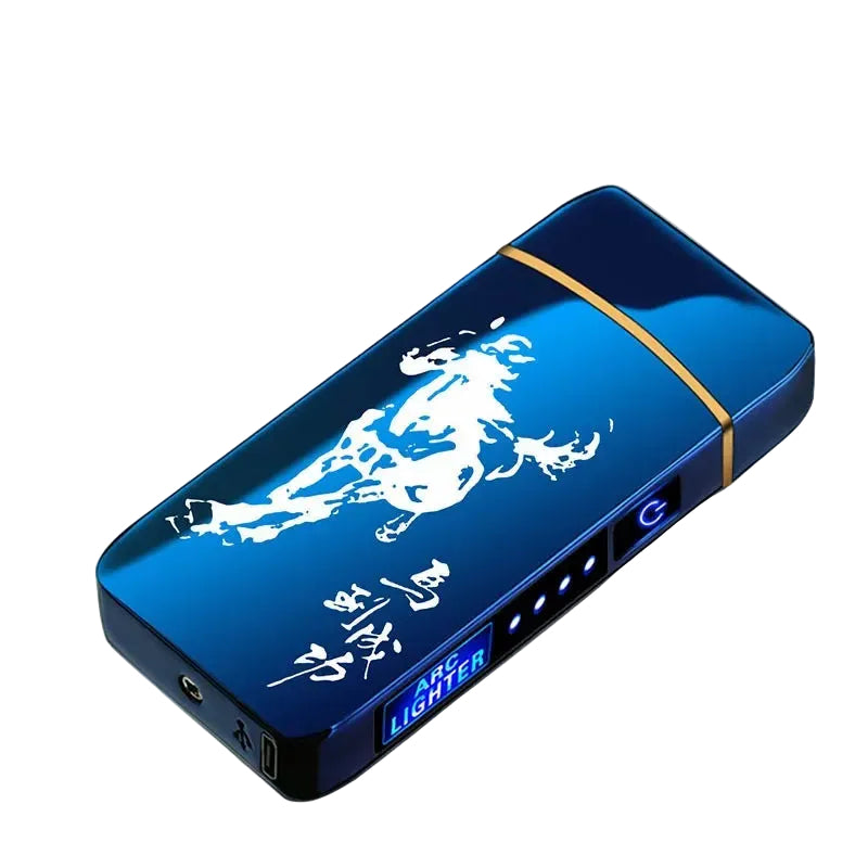 USB Genopladelig Plasma Lighter Vindafvisende