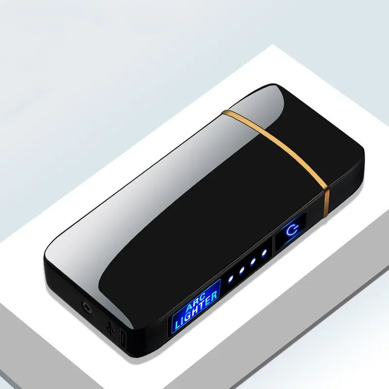 USB Genopladelig Plasma Lighter Vindafvisende