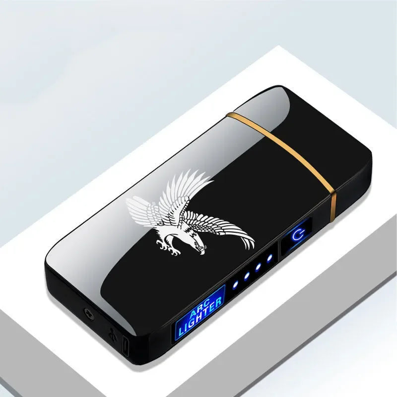 USB Genopladelig Plasma Lighter Vindafvisende