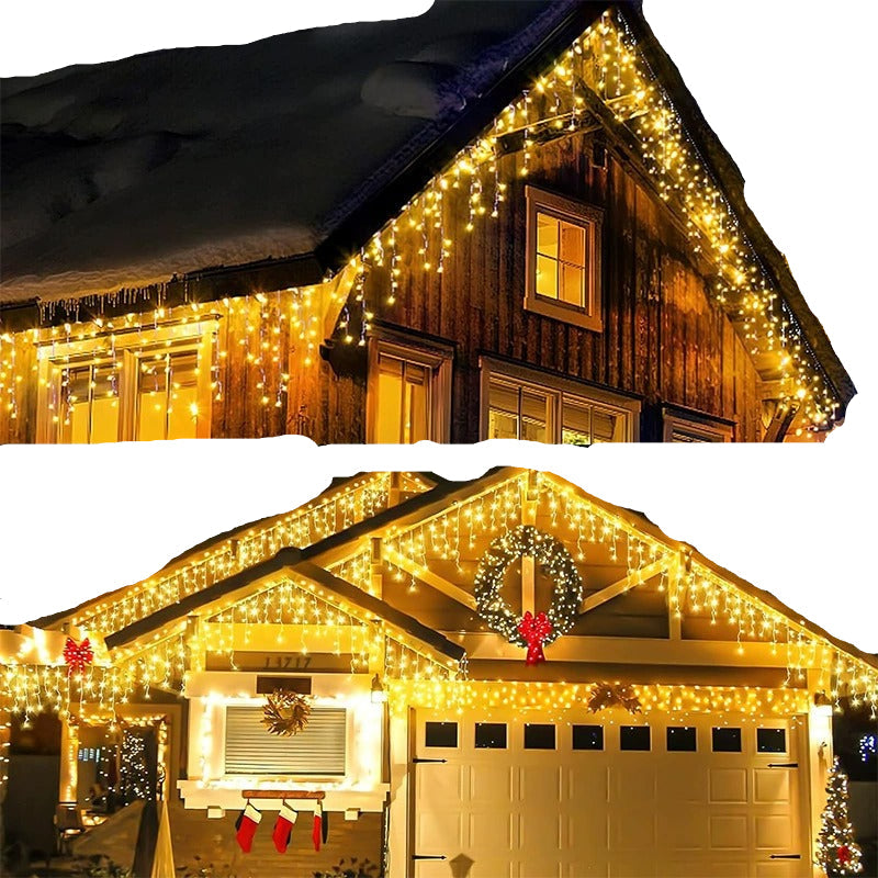 Udendørs Julelysgardin LED Lysdesign Vejrbestandig