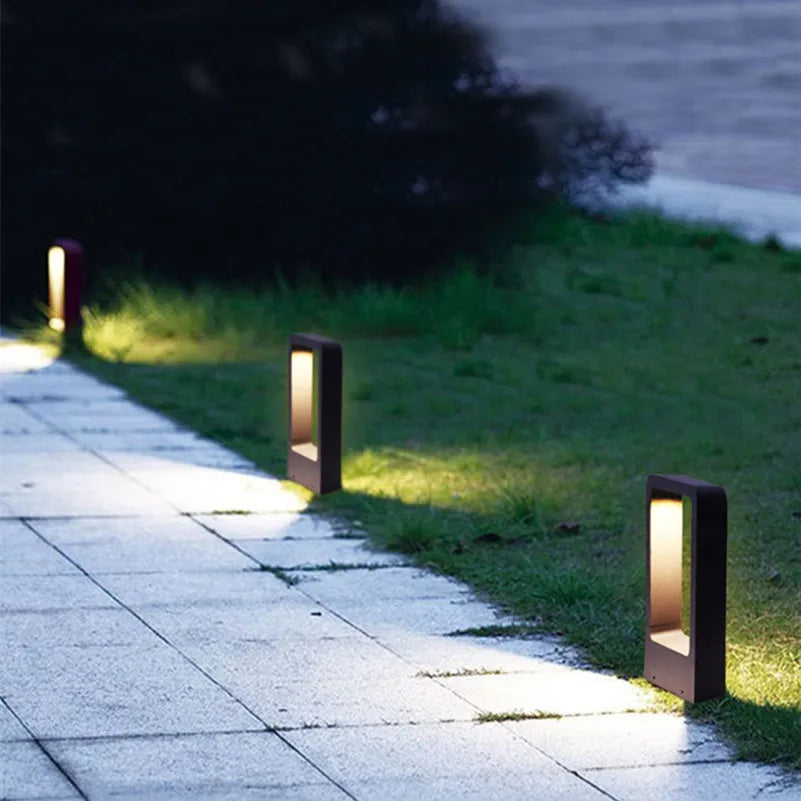 Udendørs LED Gulvbelysning Minimalistisk Design til Haven