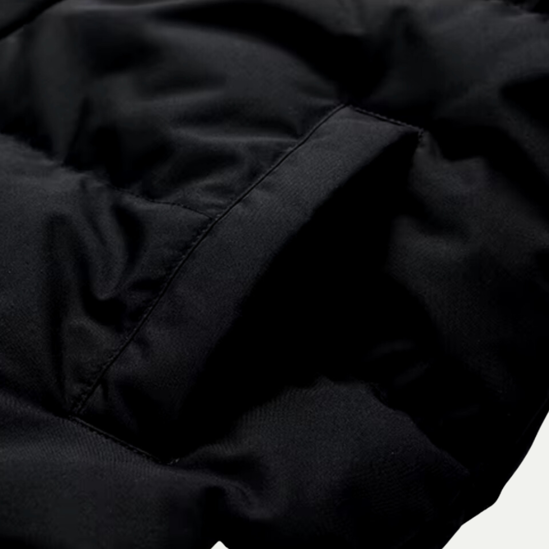 Unisex Hættet Puffer Parka – Isoleret Vinter Must-Have