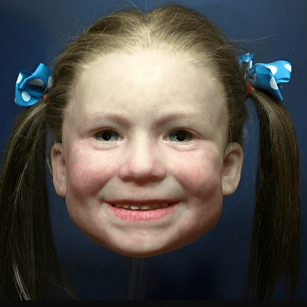 Unisex Ansigtsmaske til Halloween og Cosplay Realistisk Design