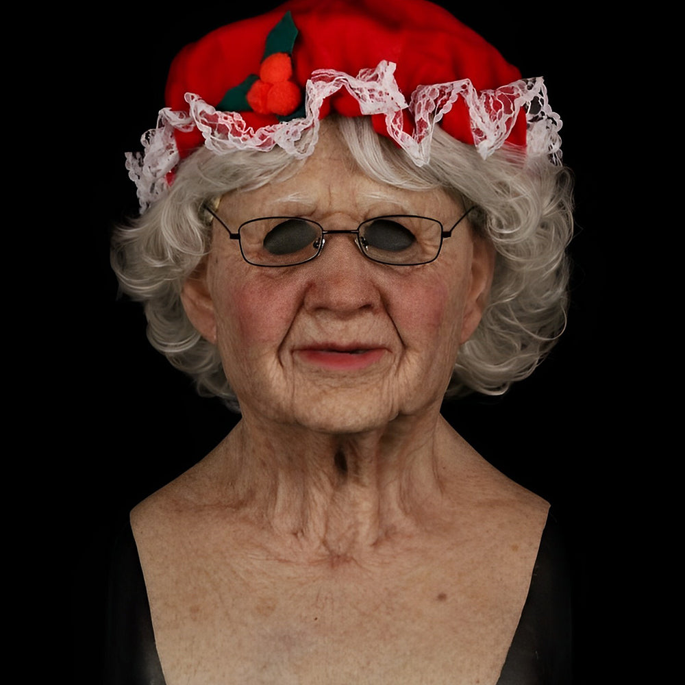 Unisex Ansigtsmaske til Halloween og Cosplay Realistisk Design