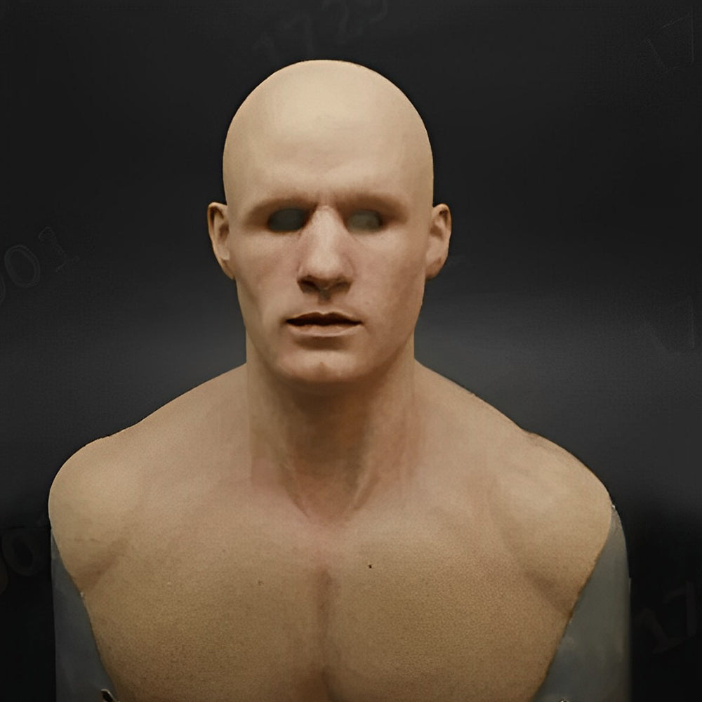 Unisex Ansigtsmaske til Halloween og Cosplay Realistisk Design