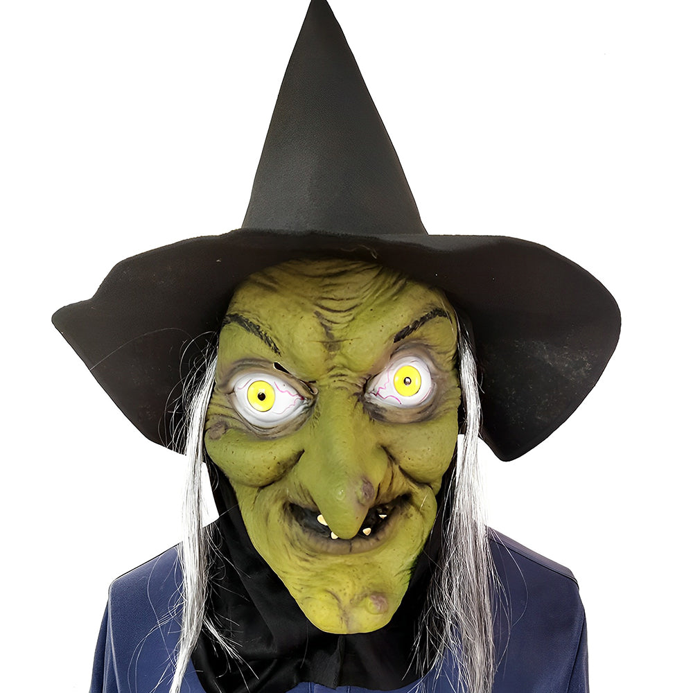 Unisex Ansigtsmaske til Halloween og Cosplay Realistisk Design
