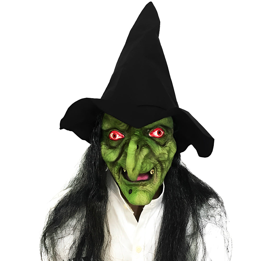 Unisex Ansigtsmaske til Halloween og Cosplay Realistisk Design