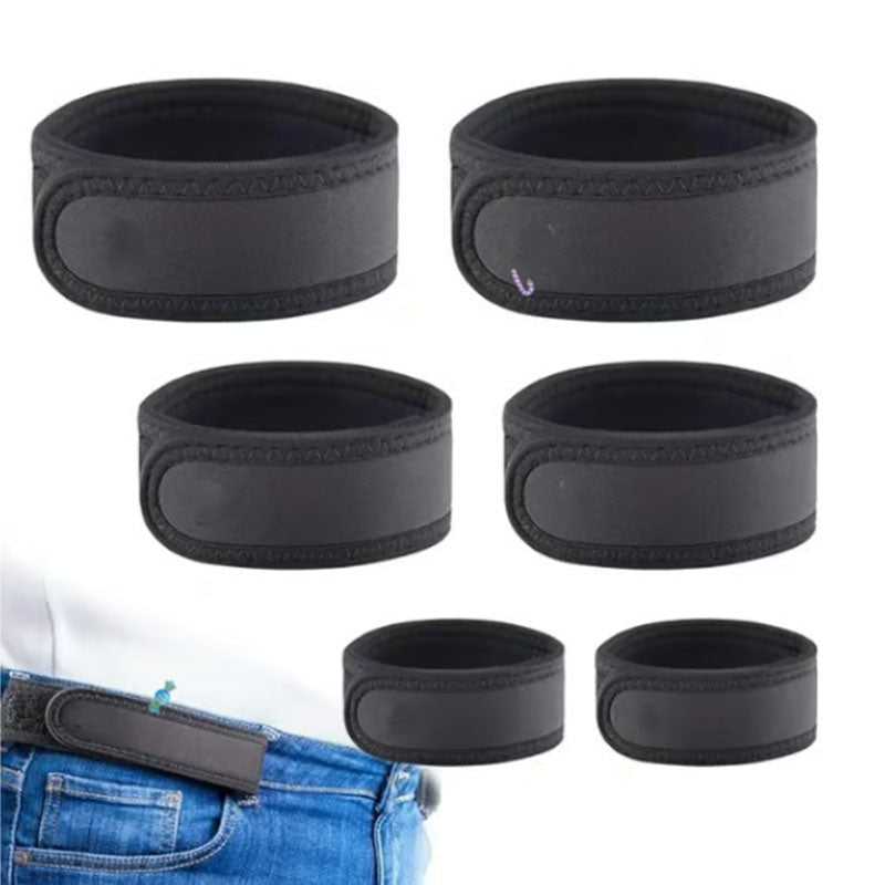 Unisex Bælte Spændeløst Minimalistisk Design Justerbar Pasform