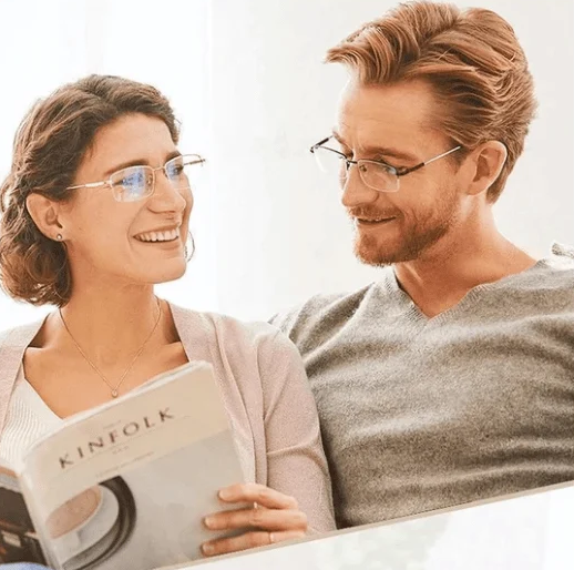 Unisex Briller med Multifokale Linser