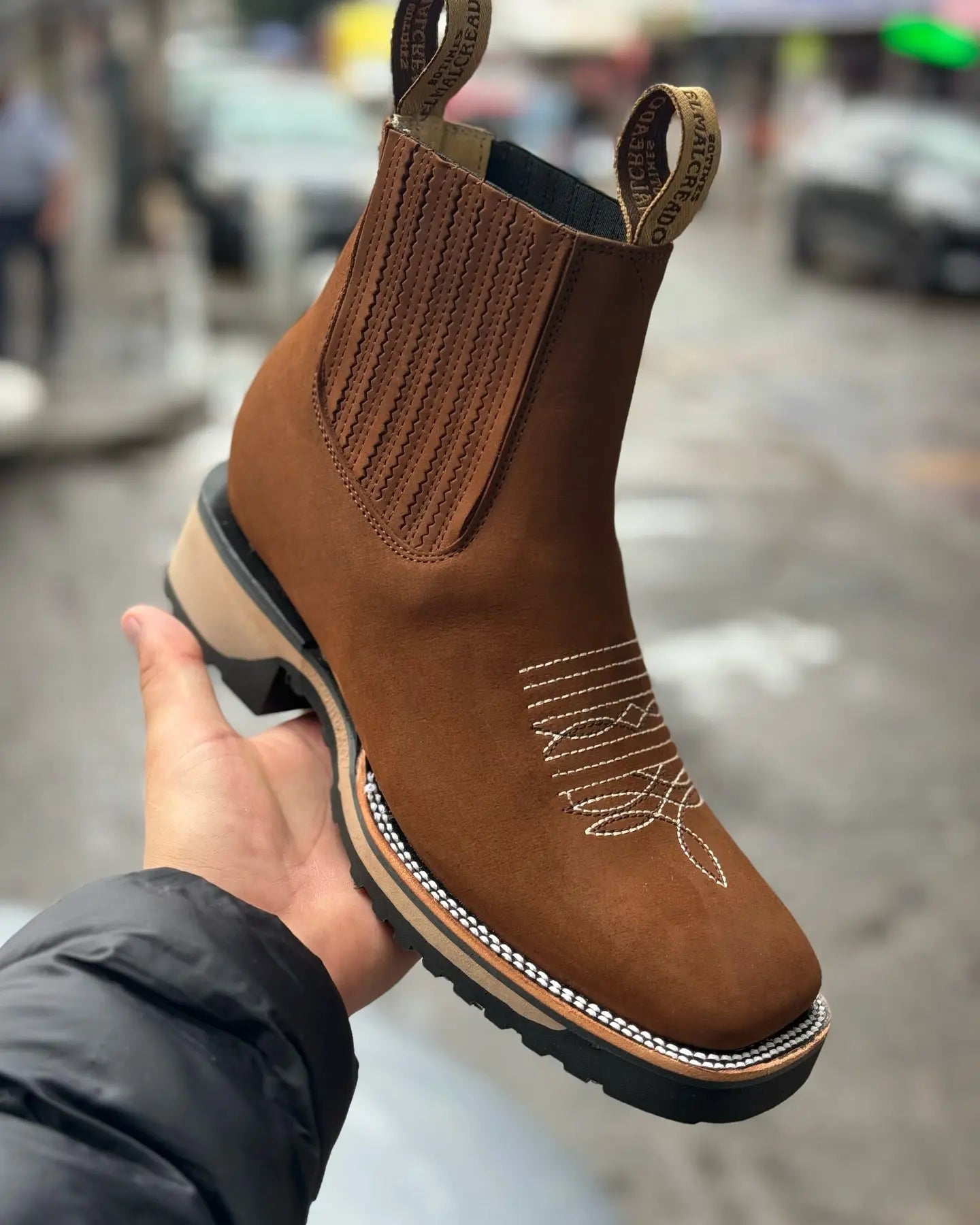 Unisex Cowboystøvler Komfortable