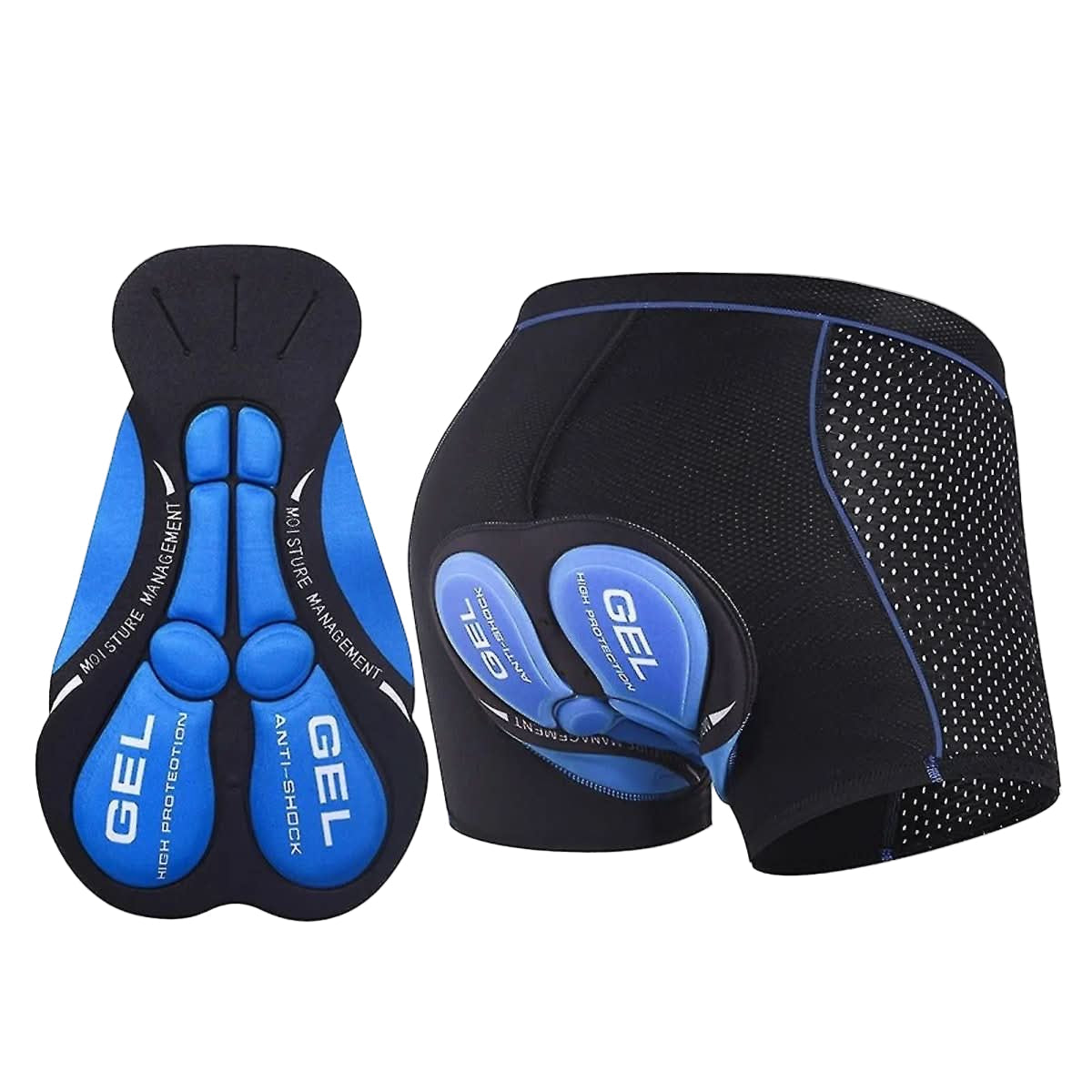 Unisex Cykelshorts med Gel Polstring