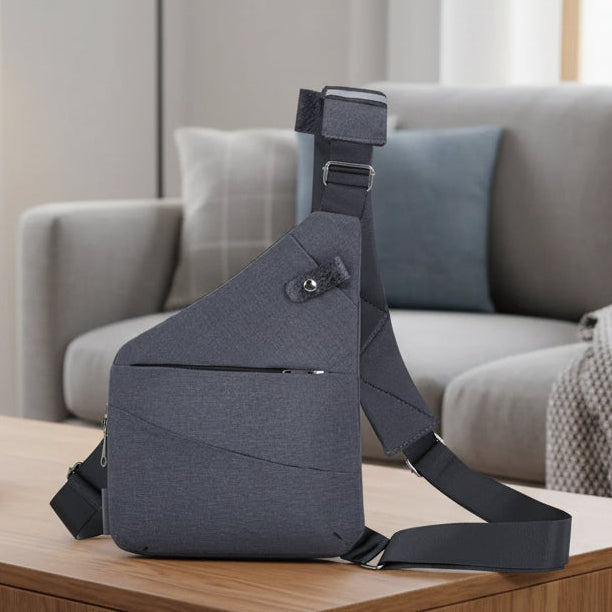 Unisex Daglig Taske med Tyverisikring Moderne Design