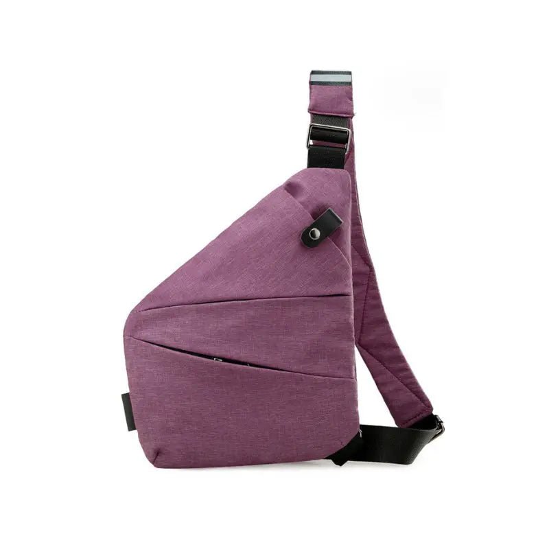 Unisex Daglig Taske med Tyverisikring Moderne Design
