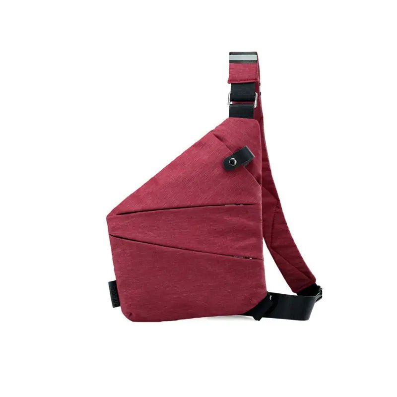Unisex Daglig Taske med Tyverisikring Moderne Design