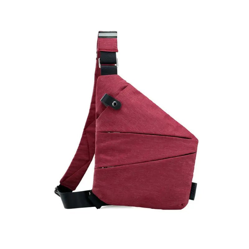 Unisex Daglig Taske med Tyverisikring Moderne Design