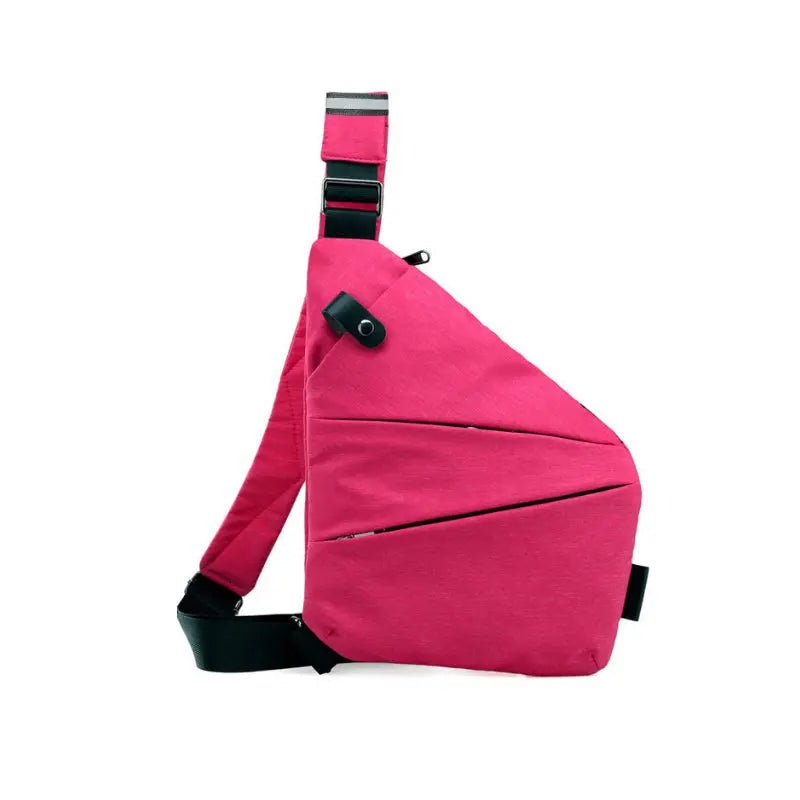 Unisex Daglig Taske med Tyverisikring Moderne Design