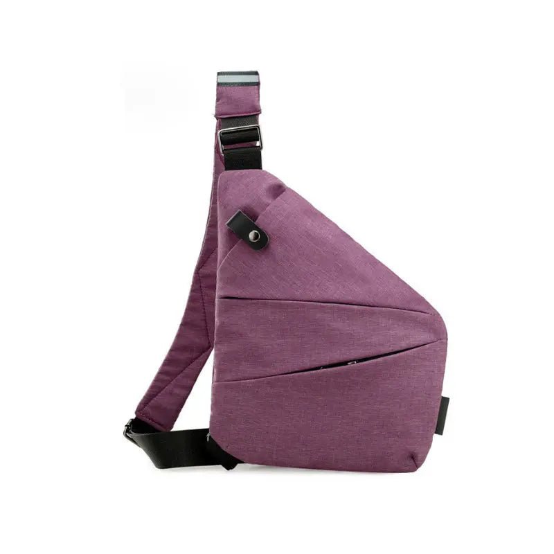 Unisex Daglig Taske med Tyverisikring Moderne Design
