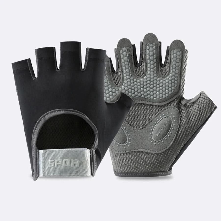 Unisex Fitness Gloves Half Finger Design