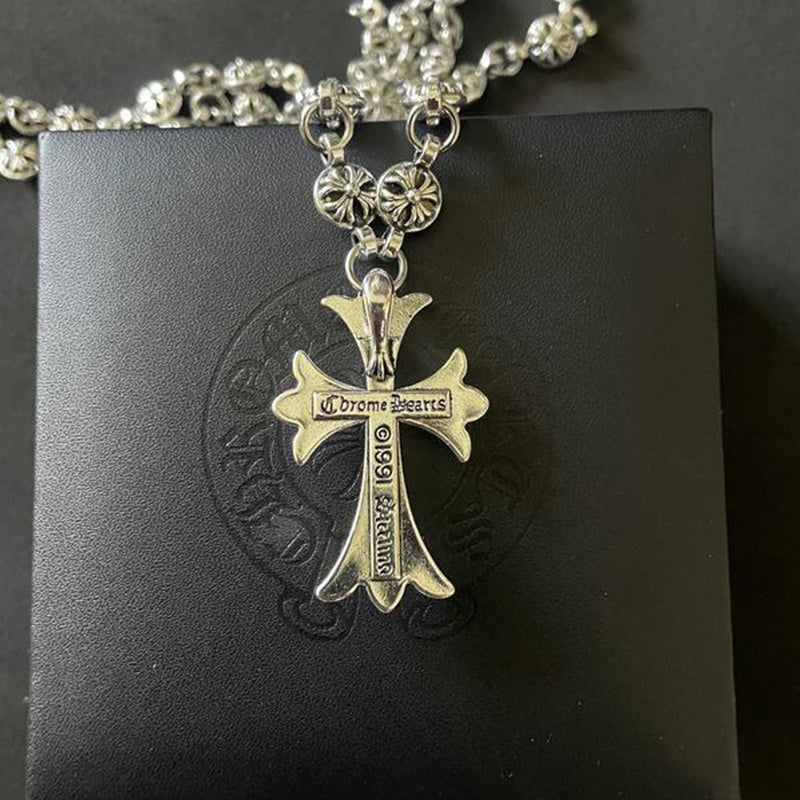 Mænd Gothic Cross Pendant Halskæde