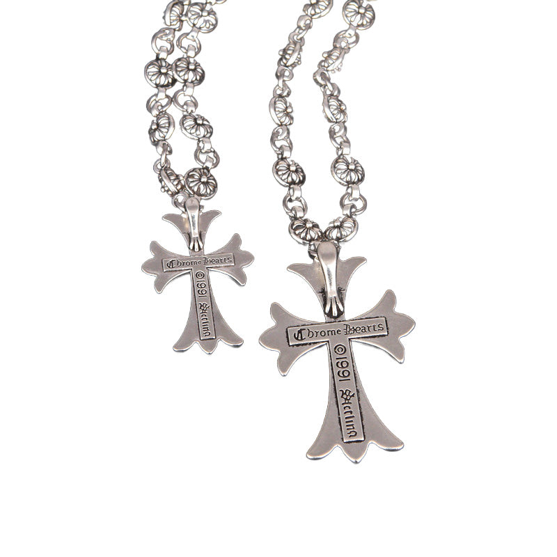 Mænd Gothic Cross Pendant Halskæde